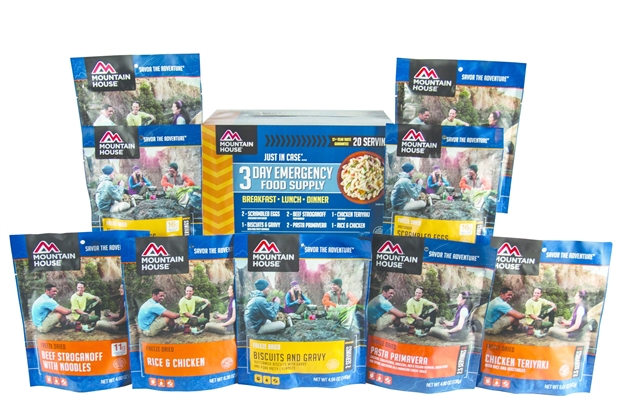Picture of Mountain House 3 Day Emergency Food Supply 20 Servings