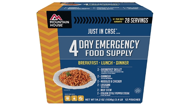 Picture of Mountain House 4 Day Emergency Food Supply 28 Servings
