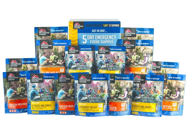 Picture of Mountain House 5 Day Emergency Food Supply 37 Servings