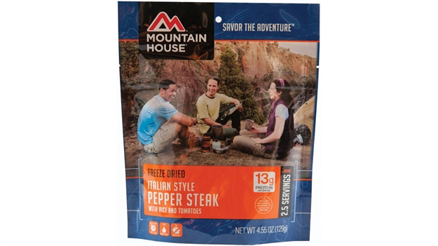Picture of Mountain House Brand Italian Pepper Steak 6/Cs