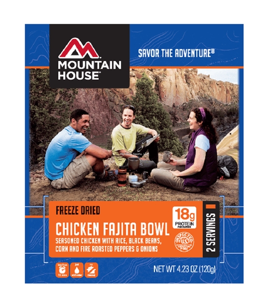 Picture of Mountain House "Clean Label" Chicken Fajita Bowl (Pouch) Replaces Chicken Fajita Bowl Sku 53172