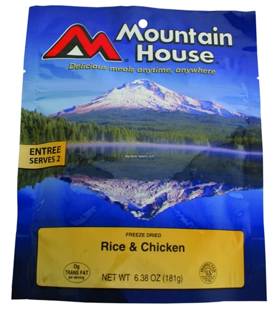 Picture of Mountain House Pouch Rice & Chicken