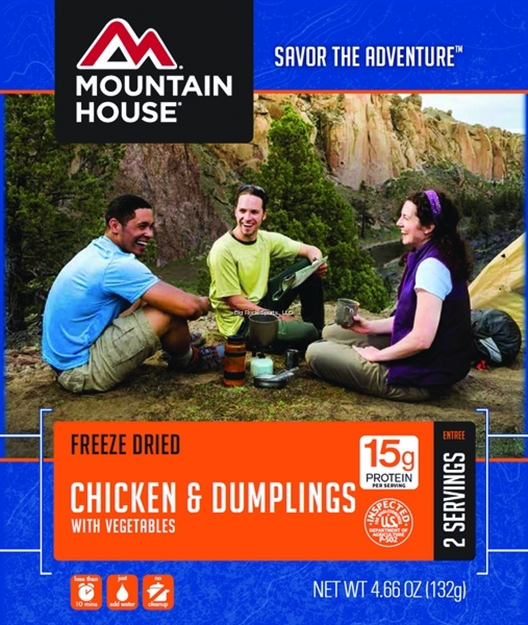 Picture of Mountain House Pouch Chicken And Dumplings W/Vegatables
