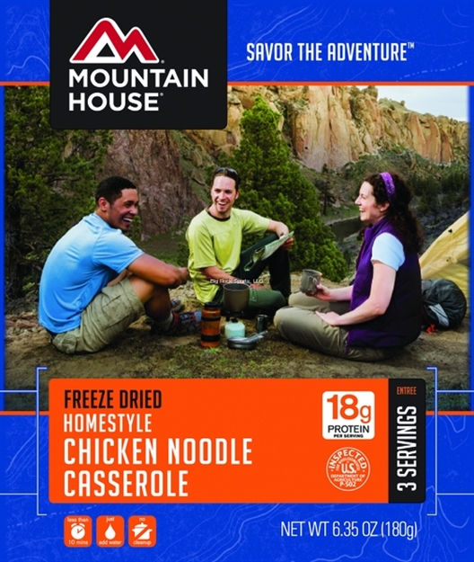 Picture of Mountain House Pouch Homestyle Chicken Noodle Casserole