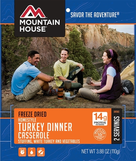Picture of Mountain House Turkey Dinner 2 Servings (1 Cup Each) Pouch