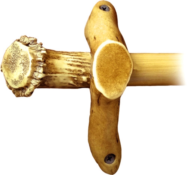 Picture of Mountain Mike's Mike's Adjustable Antler Curtain Rod Set