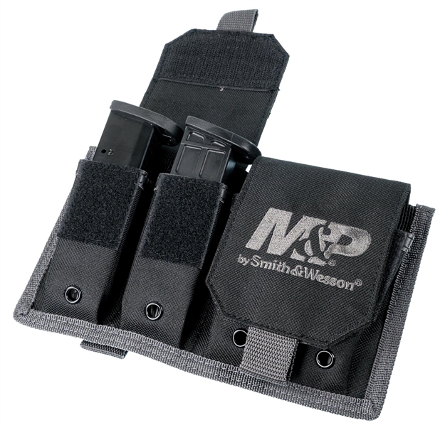 Picture of M&P Accessories 110271 Pro Tac Mag Pouch Black Nylon