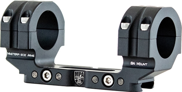 Picture of Mpa Scope Mount BA 1-Pc 35Mm 1.125" 0 Moa Black BAMOUNT351125