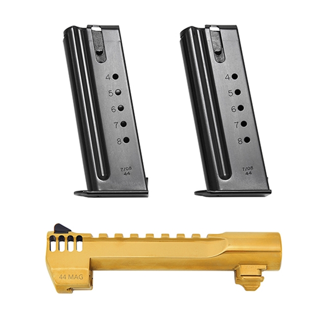 Picture of MR Bbl DE Mkxix 6 CS 44Mag Gold 2 Mag Clam PK BMCP446TGIMB