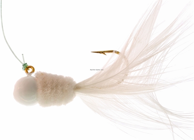 Picture of Mr. Crappie Slab Daddy Jig, 1/8 Oz, White, 3/Pack