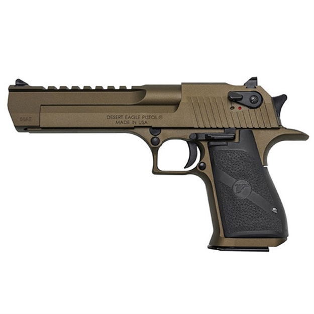 Picture of Magnum Research Desert Eagle Mark Xix Semi Auto Pistol 44 Mag, 6 In, Poly Grp, 8+1 Rnd, Bronze Frame DE44BB 761226086987