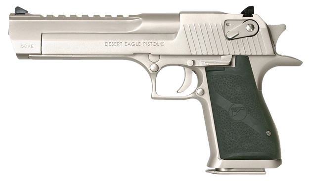Picture of Magnum Research Desert Eagle! Markxix Pistol .44 Mag Satin Nickel