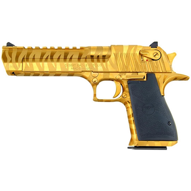 Picture of Magnum Research Desert Eagle MK Xix 44Mag, 6" Gld/Ts 8Rd DE44TGTS 761226085539