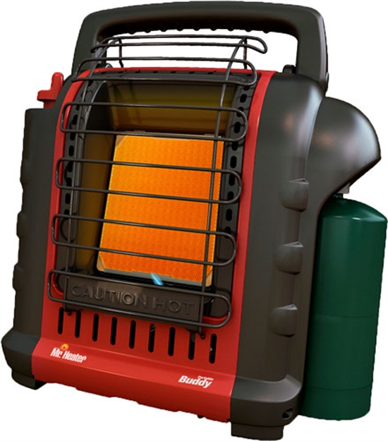 Picture of Mr.Heater Buddy Heater Propane 4000 TO 9000 Btu Portable Not MA Approved MH9BX