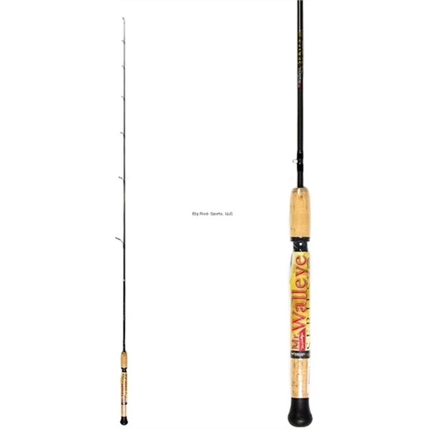 Picture of Mr. Walleye Spin Rod, 6', 1 Pc, Ul, 1/32-1/8 OZ Lures, 2 LB - 8 LB Line