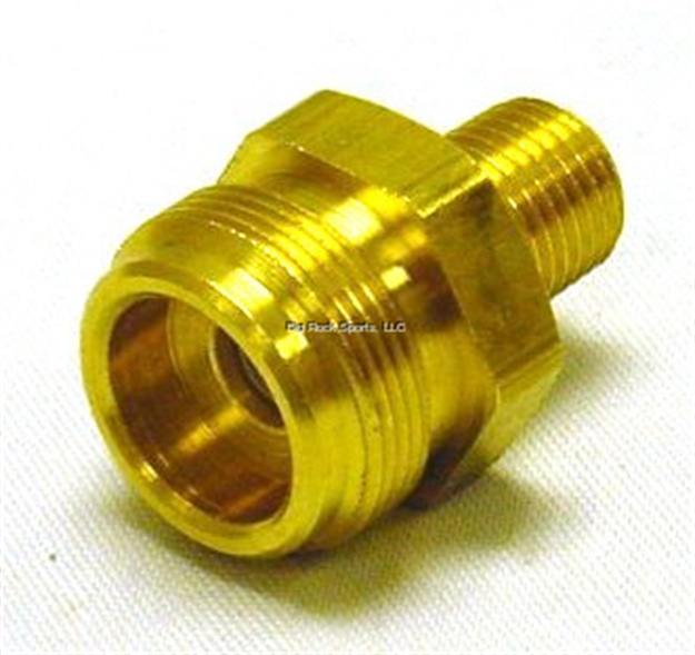 Picture of Mr.Heater 1/4" Male Pipe Thread X 1"-20 Male Throwaway Cylinder Thread