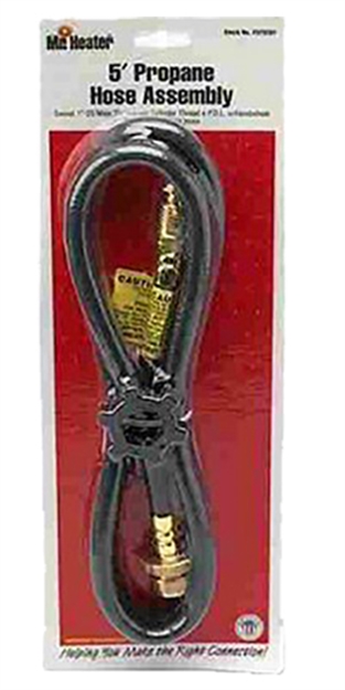 Picture of Mr.Heater 5' Propane Hose Assembly For 5 TO 10 Disposable Cylinder
