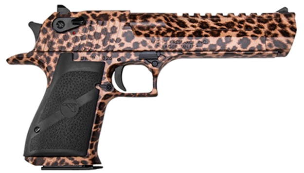 Picture of Mri De50c Desert Eagle Mark Xix Sao 50 AE 6" 7+1 Blk Syn Grip Cheetah