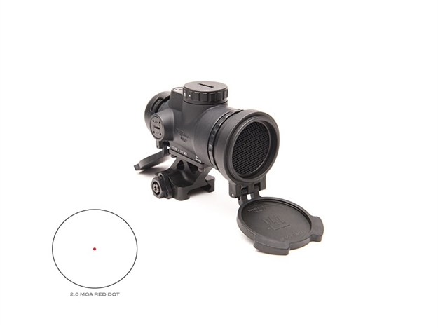 Picture of Trijicon 2200019 Mro Patrol Matte Black 1 X 25 MM 2 Moa Red Dot Full Cowitness Quick  Release Mount MROC2200019