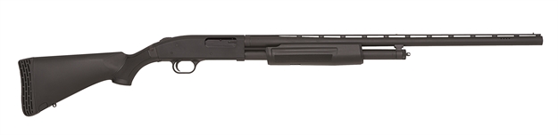 Picture of Mossberg Flex 500 All-Purpose Pump Shotgun 12 Ga, Rh, 28 In, Blue, Syn, 5+1 Rnd, Accu-Set, Vent Rib, 3 IN 50121