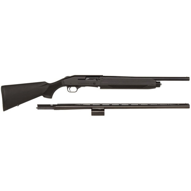 Picture of Mossberg 930 Hunting Combo Semi-Auto Shotgun 12 Ga, Rh, 28 In, Blue, Syn, 5+1 Rnd, Accu-Set, Vent Rib, 3 IN 85325 015813853255