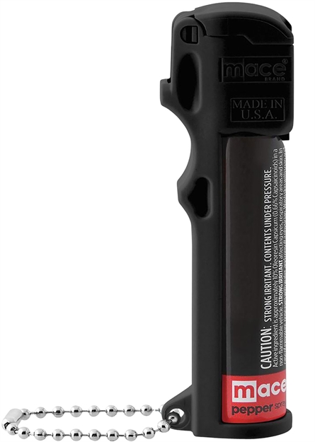 Picture of  Mace 80725 Personal Pepper Spray Range 12Ft Black Includes Keychain 843925007255