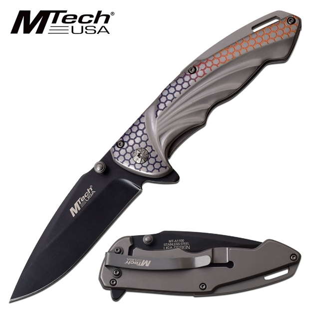 Picture of Mtech Assisted 3.5 IN Blade SS Handle