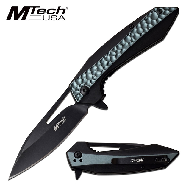 Picture of Mtech Assisted 3.5 IN Blade Two Tone Aluminum Handle