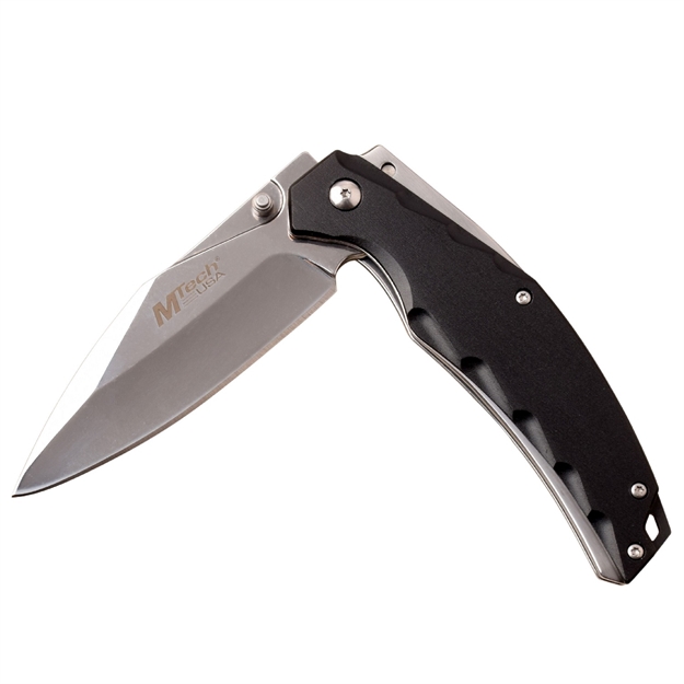 Picture of Mtech Assisted 3.75 IN Blade Black Anodized Aluminum Handle Mt-A1150mr