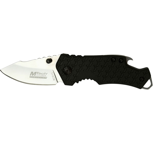 Picture of Mtech Evolution Assisted Knife 2.75 IN Plain Mte-A005-Sbk