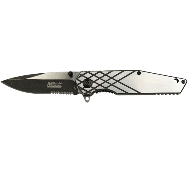 Picture of Mtech Evolution Assisted Knife 3.1 IN Comboedge Mte-A012s-Sw