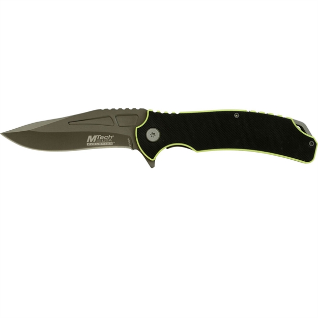 Picture of Mtech Evolution Assisted Knife 3.75 IN Plain Mte-A023-Byp