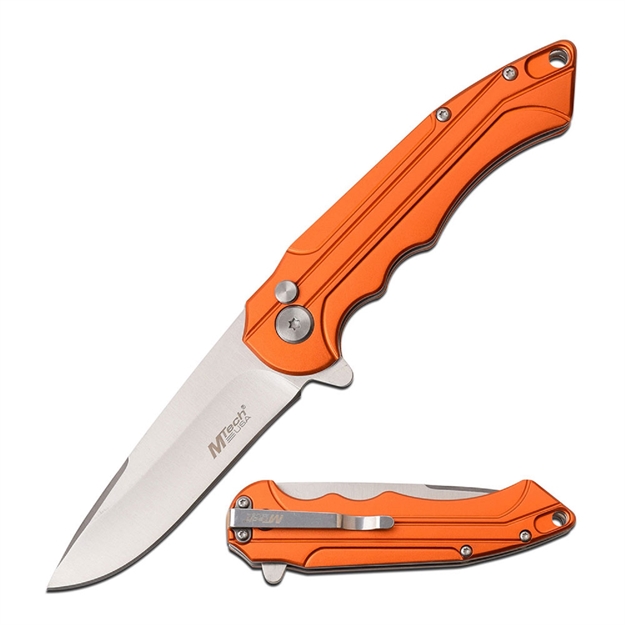 Picture of Mtech Usa Manual Folder W-A.C.S. Lock 3.1In Blade Orange