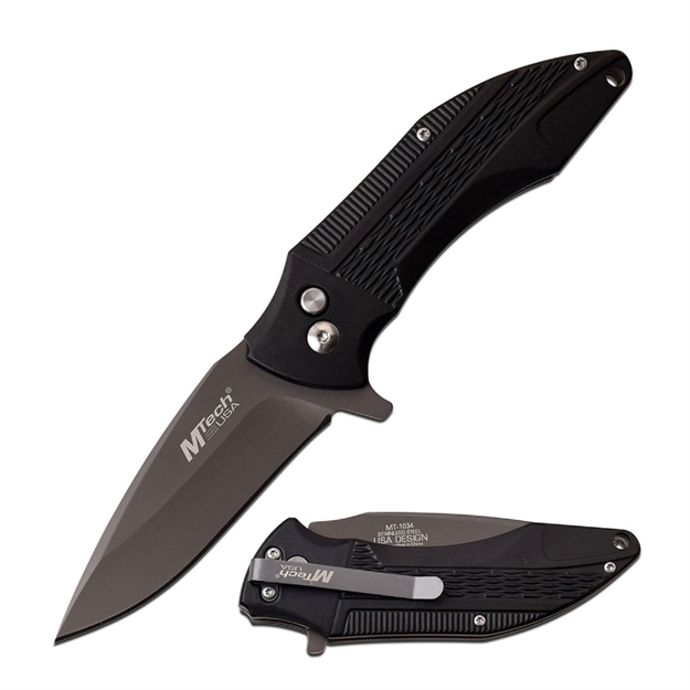 Picture of Mtech Usa Mt-1034Bk Manual Folder W-A.C.S. Lock 3In Blade