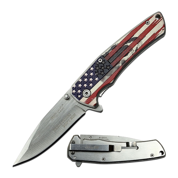 Picture of Mtech Usa Spring Assisted Knife 3.25In Blade 7.75In Overall