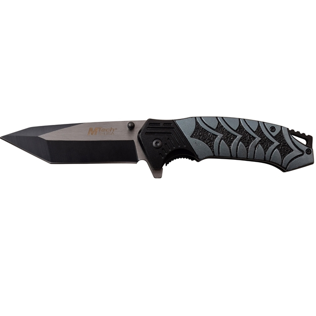 Picture of Mtech Usa Spring Assisted Knife 3.5In Blade 8.25In Open-Blue