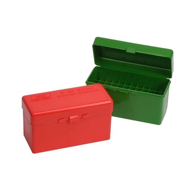 Picture of Mtm Case-Gard Ammo Box 60 Round Flip-Top 270 Win 30-06 25-06, Red RL-60-30