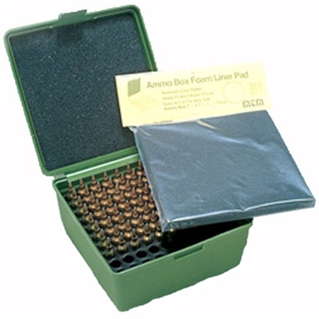 Picture of  Mtm Case-Gard Fl142 Ammo Box Foam Liner Foam 100Rd 026057360973