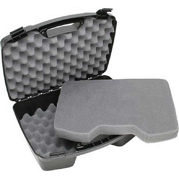 Picture of Mtm Case-Gard 81140 Handgun Case  Black Polypropylene Holds 4 Handgun W/ UP TO 8" Barrels & 6 Sub-Compacts W/ Magazines 811-40