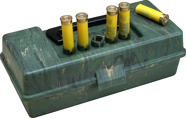 Picture of Mtm Case-Gard 50-Round Shotshell Case 20 GA UP TO 3" W/Handle, Wild Camo SF-50-20-09 026057000398