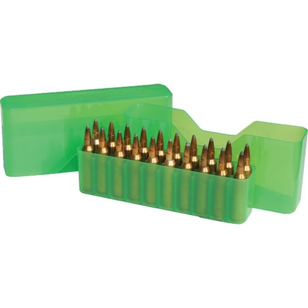 Picture of Mtm Slip Top Rifle Ammo Box 20-Rd 3.84'' High 260 Rem-10.75X68 J-20-LLD-16