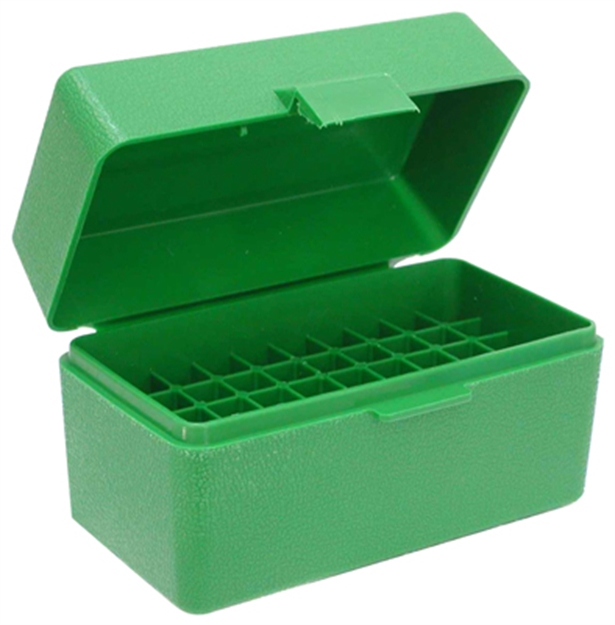 Picture of Mtm Case-Gard Rs5010 Ammo Box Flip-Top 223Rem/204Ruger Green Polypropylene 50Rd RS-50-10 026057217109