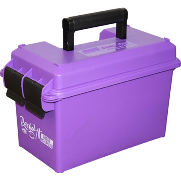 Picture of Mtm Case-Gard Ac50c25 Ammo Can  50Cal Rifle Purple Polypropylene AC50C-25