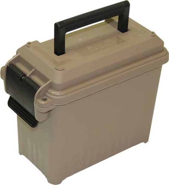 Picture of  Mtm Case-Gard Ac1572 Ammo Can Mini Multi-Caliber Flat Dark Earth Polypropylene