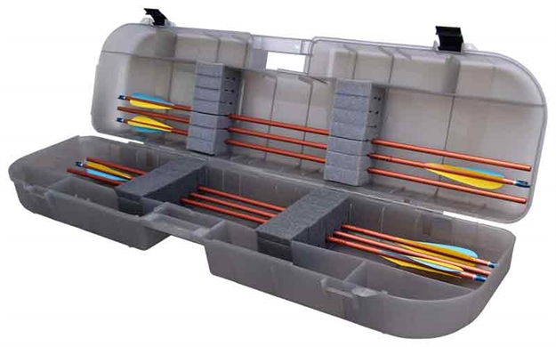Picture of Mtm Arrow Plus Case Holds UP TO 36 Arrows Smoke BH3541