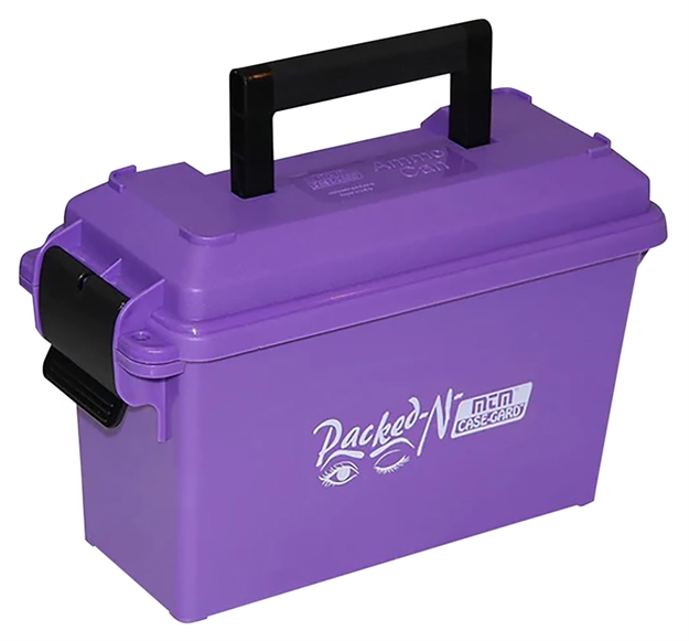 Picture of Mtm 30 Caliber Tall Ammo Can, Polypropylene, 5"L X 11.3"W X 7.2"H, Purple AC30T-25