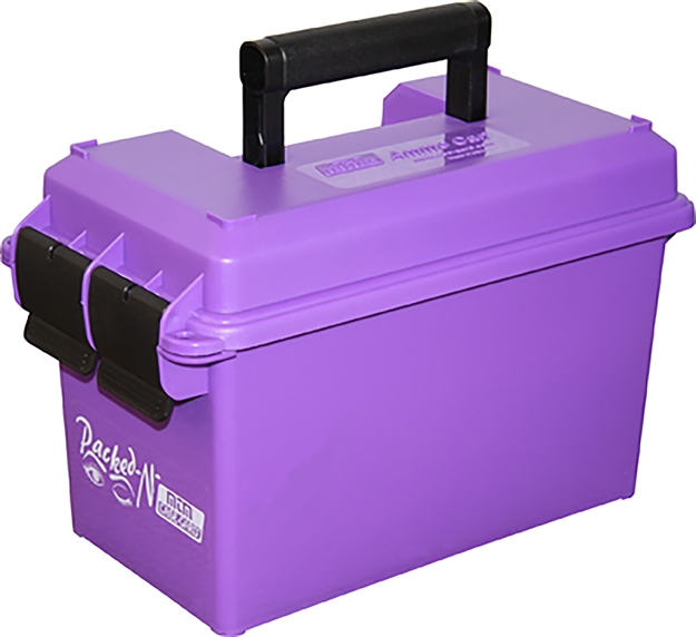 Picture of Mtm Case-Gard Ac50c25 Ammo Can  50Cal Rifle Purple Polypropylene AC50C-25 026057362366