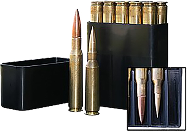 Picture of Mtm Case-Gard Bmg1040 Slip-Top Ammo Box  50 Bmg Black Polypropylene 10Rd BMG10-40