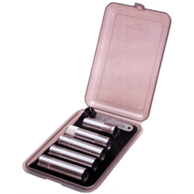 Picture of Mtm Case-Gard Ct641 Choke Tube Case  Holds 6Rd Chokes Polypropylene Clear Smoke CT6-41