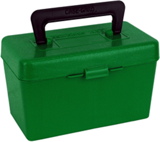 Picture of Mtm Case-Gard H50xl10 Deluxe Ammo Box  300 Wsm/300 Rum Green Polypropylene 50Rd H50-XL-10